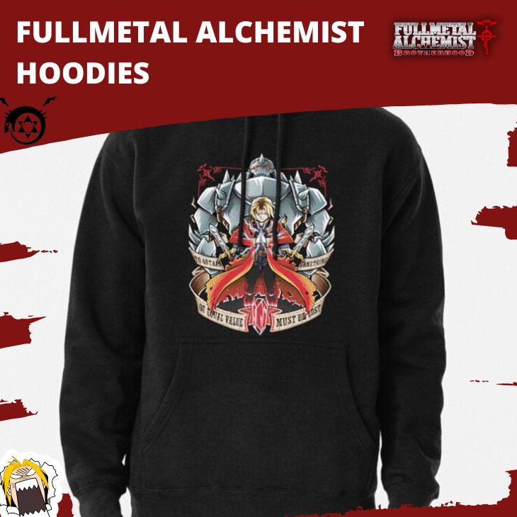 Fullmetal on sale alchemist hoodies