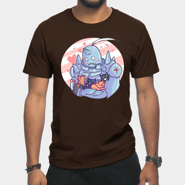 Fullmetal Alchemist T-Shirts – Alphonse and Kittens T-Shirt