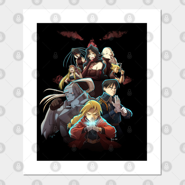 Fullmetal Alchemist Brotherhood Poster