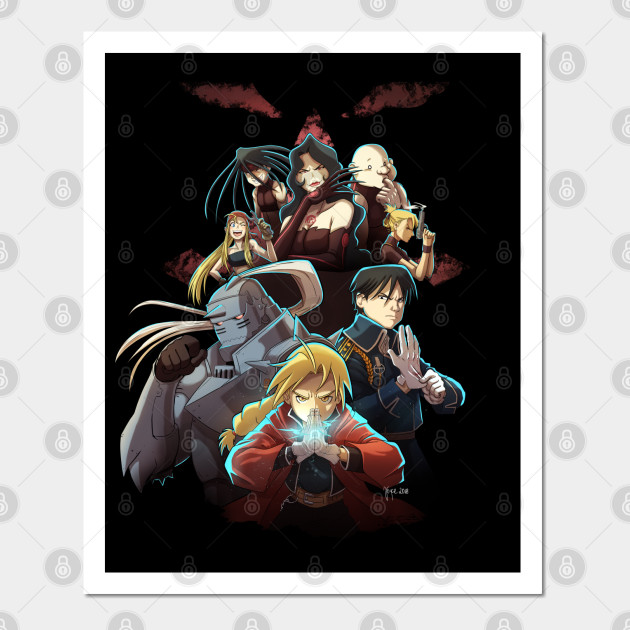 Fullmetal Alchemist: Brotherhood Poster Official Art